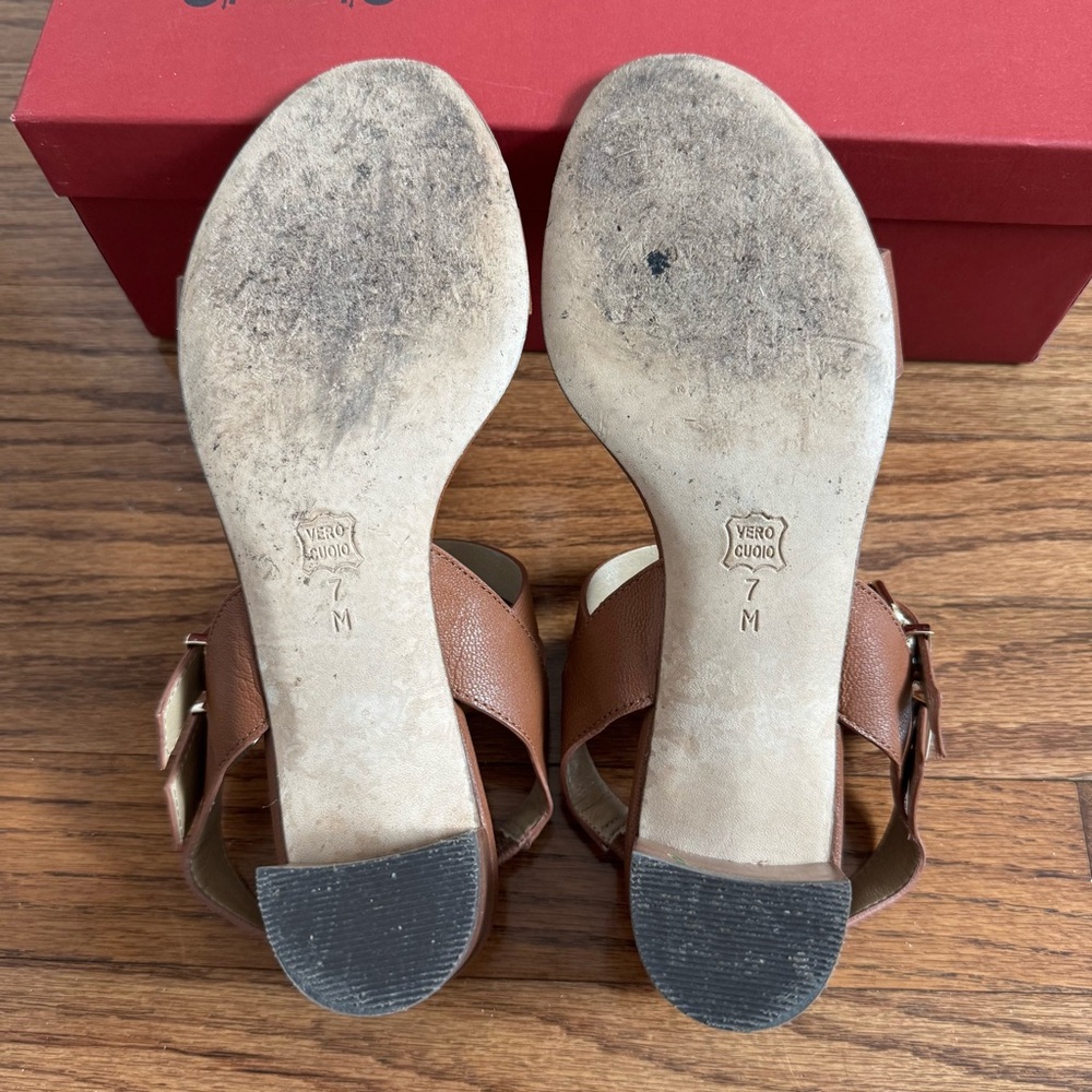 Vaneli Morel tan heels - Picture 7 of 10